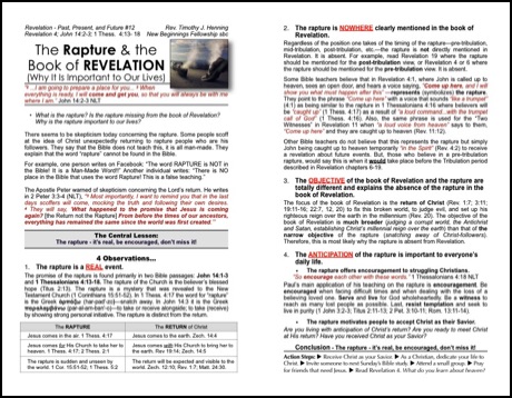 book of revelation summary pdf